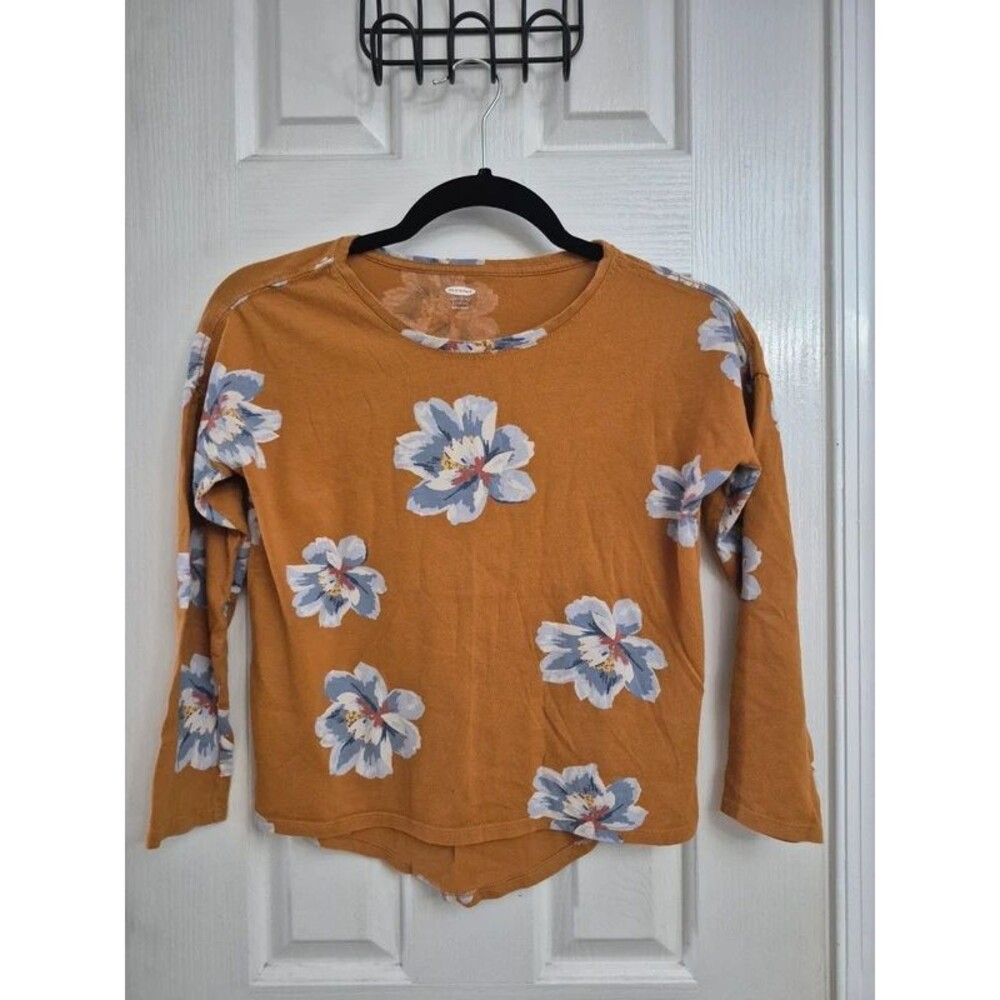 Old Navy Girls' Floral Long Sleeve Tee